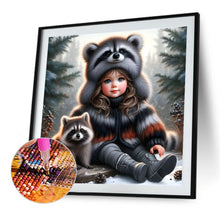 Load image into Gallery viewer, Diamond Painting - Full Round - Cute Child (40*40CM)
