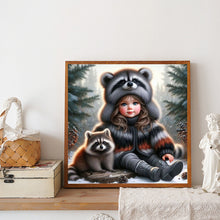 Load image into Gallery viewer, Diamond Painting - Full Round - Cute Child (30*30CM)
