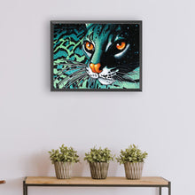 Load image into Gallery viewer, Diamond Painting - Full Round - Green Leopard (40*30CM)
