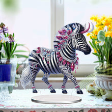 Load image into Gallery viewer, Acrylic Special Shape Animals Desktop Diamond Art Kits for Home Office Decor
