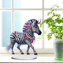 Load image into Gallery viewer, Acrylic Special Shape Animals Desktop Diamond Art Kits for Home Office Decor
