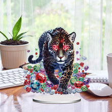 Load image into Gallery viewer, Acrylic Special Shape Animals Desktop Diamond Art Kits for Home Office Decor
