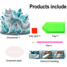 Load image into Gallery viewer, Acrylic Special Shape Animals Desktop Diamond Art Kits for Home Office Decor
