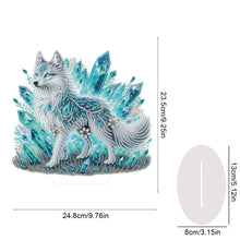 Load image into Gallery viewer, Acrylic Special Shape Animals Desktop Diamond Art Kits for Home Office Decor
