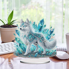 Load image into Gallery viewer, Acrylic Special Shape Animals Desktop Diamond Art Kits for Home Office Decor
