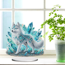 Load image into Gallery viewer, Acrylic Special Shape Animals Desktop Diamond Art Kits for Home Office Decor
