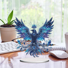 Load image into Gallery viewer, Acrylic Special Shape Animals Desktop Diamond Art Kits for Home Office Decor
