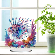 Load image into Gallery viewer, Acrylic Special Shape Animals Desktop Diamond Art Kits for Home Office Decor
