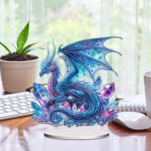 Load image into Gallery viewer, Acrylic Special Shape Animals Desktop Diamond Art Kits for Home Office Decor
