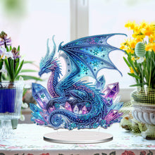 Load image into Gallery viewer, Acrylic Special Shape Animals Desktop Diamond Art Kits for Home Office Decor
