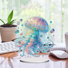 Load image into Gallery viewer, Acrylic Special Shape Animals Desktop Diamond Art Kits for Home Office Decor
