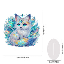 Load image into Gallery viewer, Acrylic Special Shape Animals Desktop Diamond Art Kits for Home Office Decor
