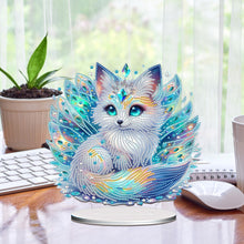 Load image into Gallery viewer, Acrylic Special Shape Animals Desktop Diamond Art Kits for Home Office Decor
