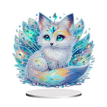 Load image into Gallery viewer, Acrylic Special Shape Animals Desktop Diamond Art Kits for Home Office Decor
