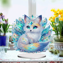 Load image into Gallery viewer, Acrylic Special Shape Animals Desktop Diamond Art Kits for Home Office Decor
