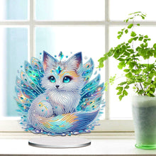 Load image into Gallery viewer, Acrylic Special Shape Animals Desktop Diamond Art Kits for Home Office Decor
