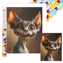 Load image into Gallery viewer, Diamond Painting - Full Square - Cute cartoon evil cats (30*40CM)
