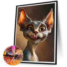 Load image into Gallery viewer, Diamond Painting - Full Square - Cute cartoon evil cats (30*40CM)
