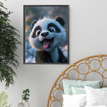 Load image into Gallery viewer, Diamond Painting - Full Square - Cute cartoon black and white pandas (30*40CM)
