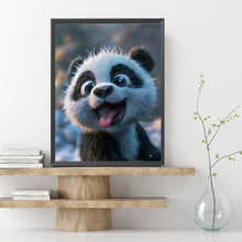 Load image into Gallery viewer, Diamond Painting - Full Square - Cute cartoon black and white pandas (30*40CM)
