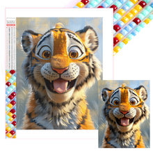 Load image into Gallery viewer, Diamond Painting - Full Square - Cute cartoon tigers (30*40CM)
