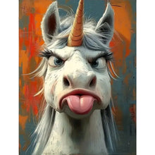 Load image into Gallery viewer, Diamond Painting - Full Square - Cute cartoon angry unicorns (30*40CM)
