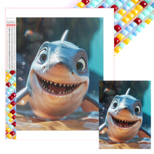 Load image into Gallery viewer, Diamond Painting - Full Square - Cute cartoon megalodon (30*40CM)
