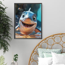 Load image into Gallery viewer, Diamond Painting - Full Square - Cute cartoon megalodon (30*40CM)
