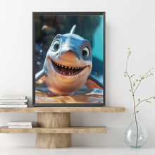 Load image into Gallery viewer, Diamond Painting - Full Square - Cute cartoon megalodon (30*40CM)
