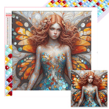 Load image into Gallery viewer, Diamond Painting - Full Square - Butterfly fairy (40*40CM)
