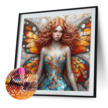 Load image into Gallery viewer, Diamond Painting - Full Square - Butterfly fairy (40*40CM)
