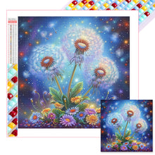 Load image into Gallery viewer, Diamond Painting - Full Square - Free flying dandelions (30*30CM)
