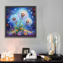 Load image into Gallery viewer, Diamond Painting - Full Square - Free flying dandelions (30*30CM)
