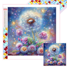 Load image into Gallery viewer, Diamond Painting - Full Square - Free flying dandelions (30*30CM)
