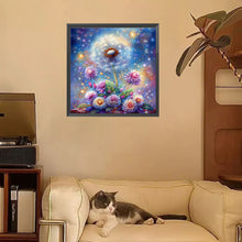 Load image into Gallery viewer, Diamond Painting - Full Square - Free flying dandelions (30*30CM)
