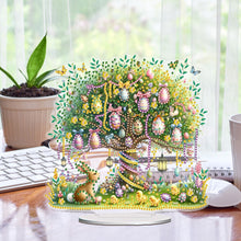 Load image into Gallery viewer, Easter Egg Tree Diamond Painting Desktop Ornaments for Bedroom Table Decor
