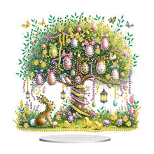 Load image into Gallery viewer, Easter Egg Tree Diamond Painting Desktop Ornaments for Bedroom Table Decor
