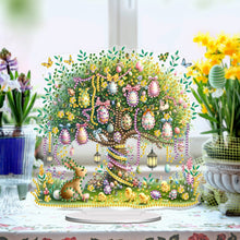 Load image into Gallery viewer, Easter Egg Tree Diamond Painting Desktop Ornaments for Bedroom Table Decor
