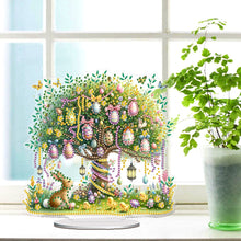 Load image into Gallery viewer, Easter Egg Tree Diamond Painting Desktop Ornaments for Bedroom Table Decor
