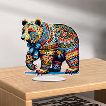 Load image into Gallery viewer, Bear Diamond Painting Desktop Ornament Rhinestones Decorations for Adults
