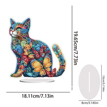 Load image into Gallery viewer, Cat Diamond Painting Desktop Ornament Rhinestones Decorations for Adults
