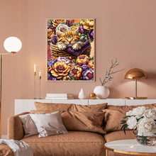 Load image into Gallery viewer, Diamond Painting - Full Round - Flower Cat (30*40CM)
