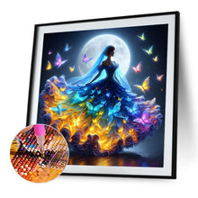 Load image into Gallery viewer, Diamond Painting - Full Round - Girl with Beautiful Skirt (40*40CM)
