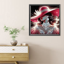 Load image into Gallery viewer, Diamond Painting - Full Round - Elegant and Luxurious Woman (40*40CM)
