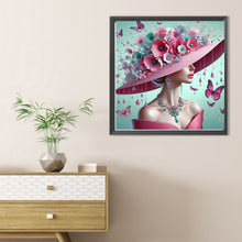 Load image into Gallery viewer, Diamond Painting - Full Round - Elegant and Luxurious Woman (40*40CM)
