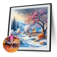 Load image into Gallery viewer, Diamond Painting - Full Round - Beautiful Winter Scene (30*30CM)
