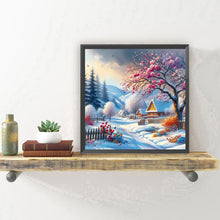 Load image into Gallery viewer, Diamond Painting - Full Round - Beautiful Winter Scene (30*30CM)
