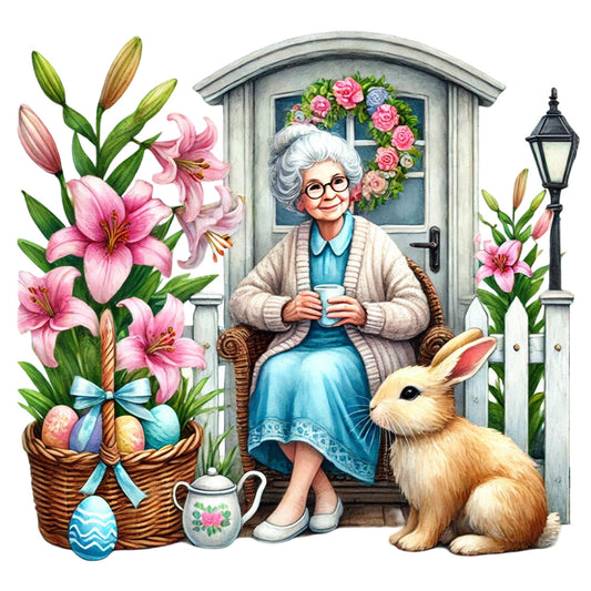 Diamond Painting - Full Round - Easter (30*30CM)