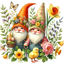 Load image into Gallery viewer, Diamond Painting - Full Round - Gnome (30*30CM)
