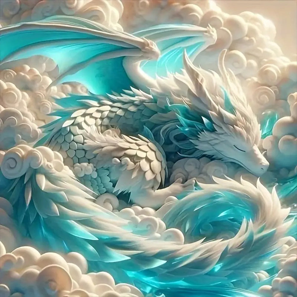 Diamond Painting - Full Round - Dinosaur (40*40CM)